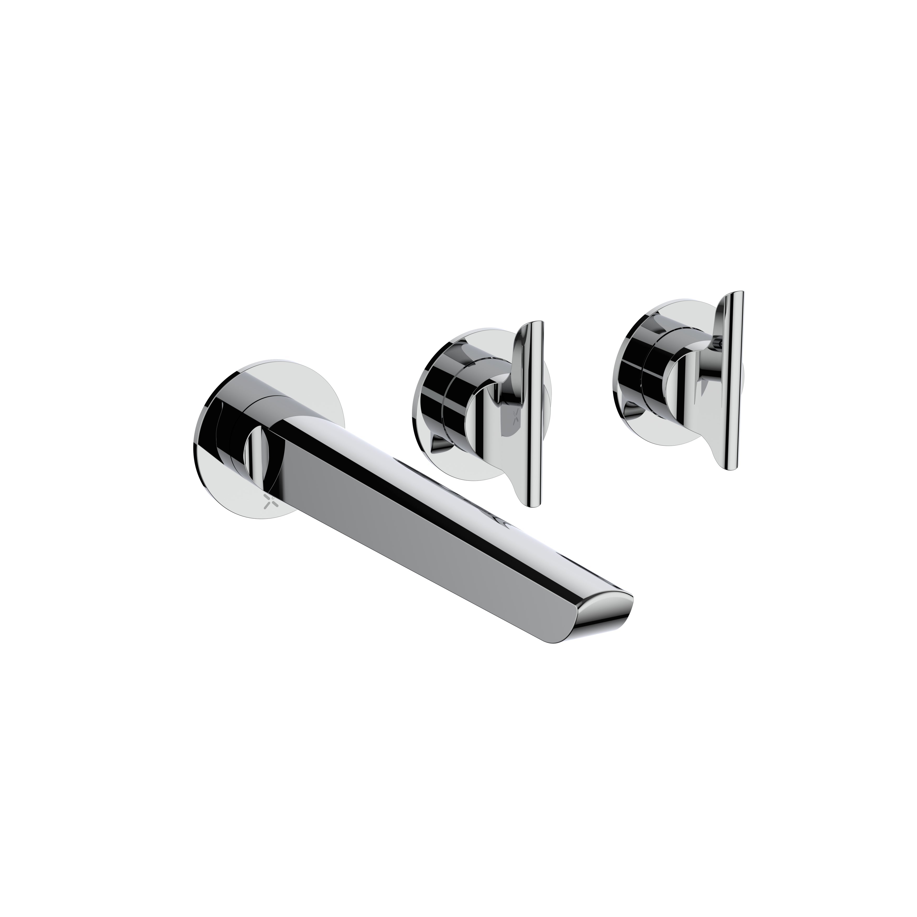 Crosswater Foile Module 2 Outlet 2 Handle Shower Valve & Bath Spout