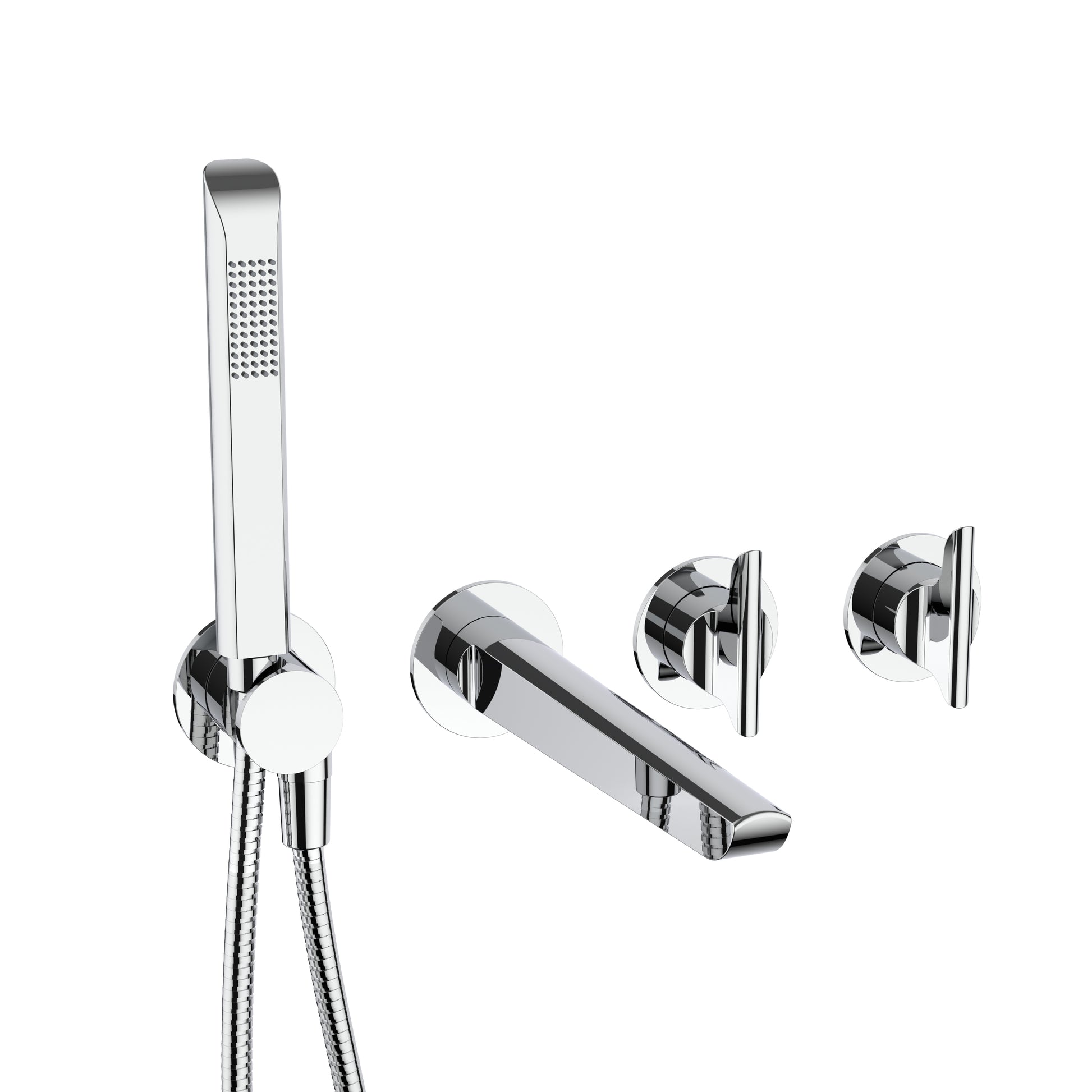 Module Foile 2 Handle With Bath Spout & Handshower
