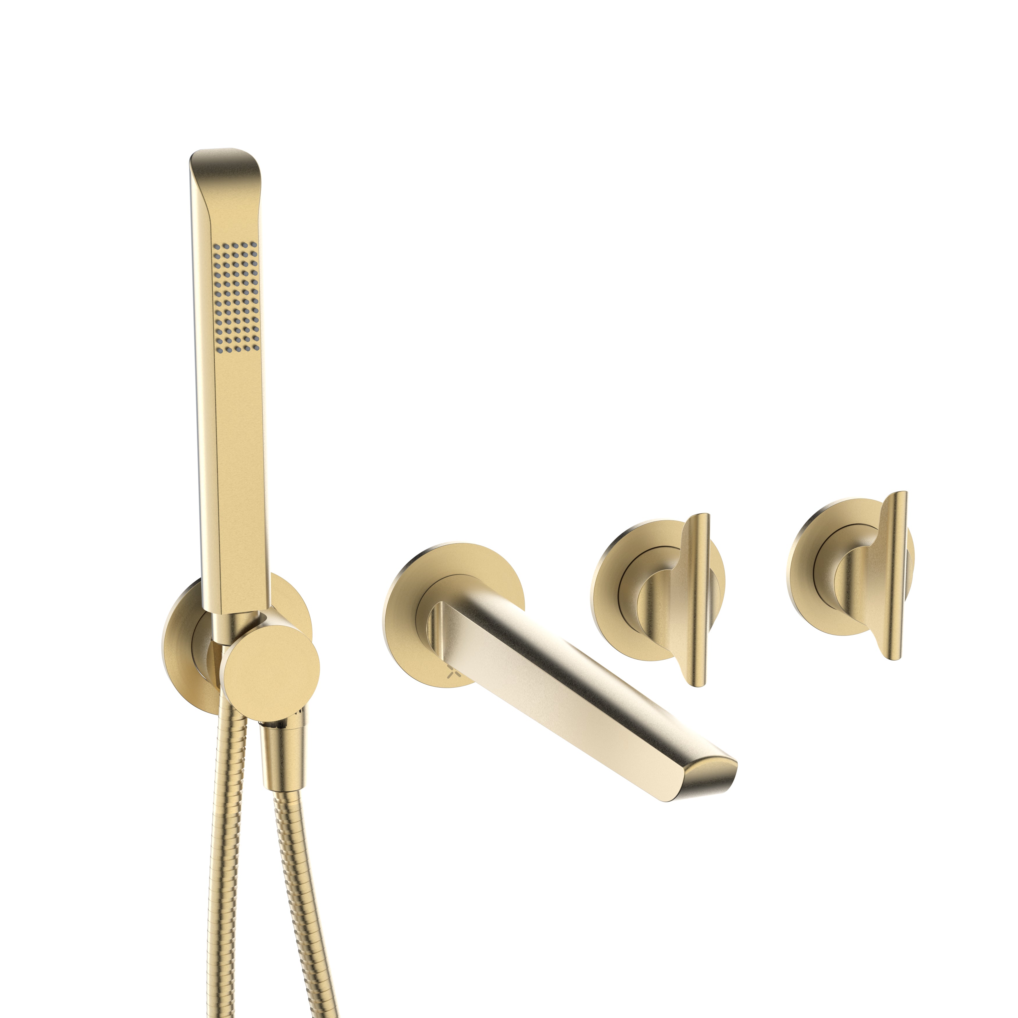 Module Foile 2 Handle With Bath Spout & Handshower