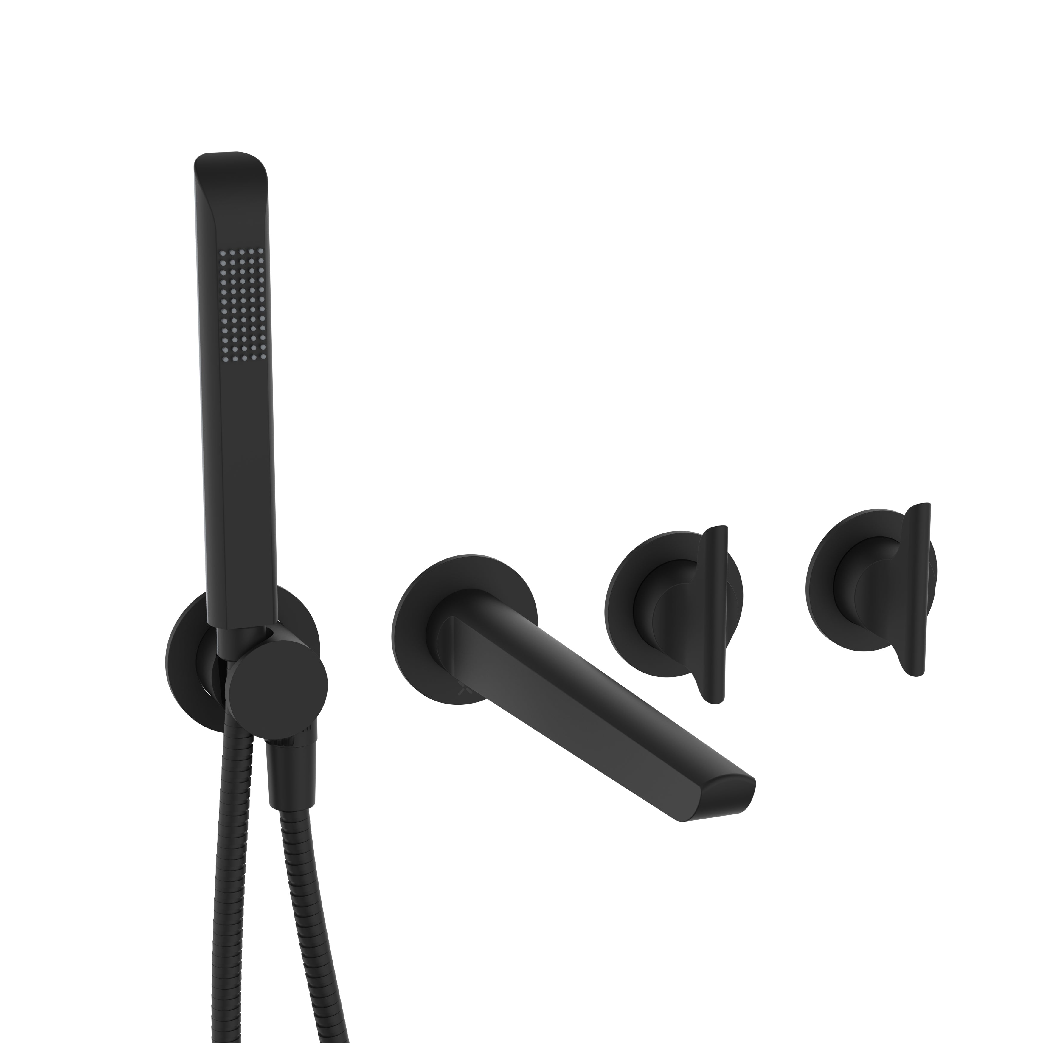 Module Foile 2 Handle With Bath Spout & Handshower