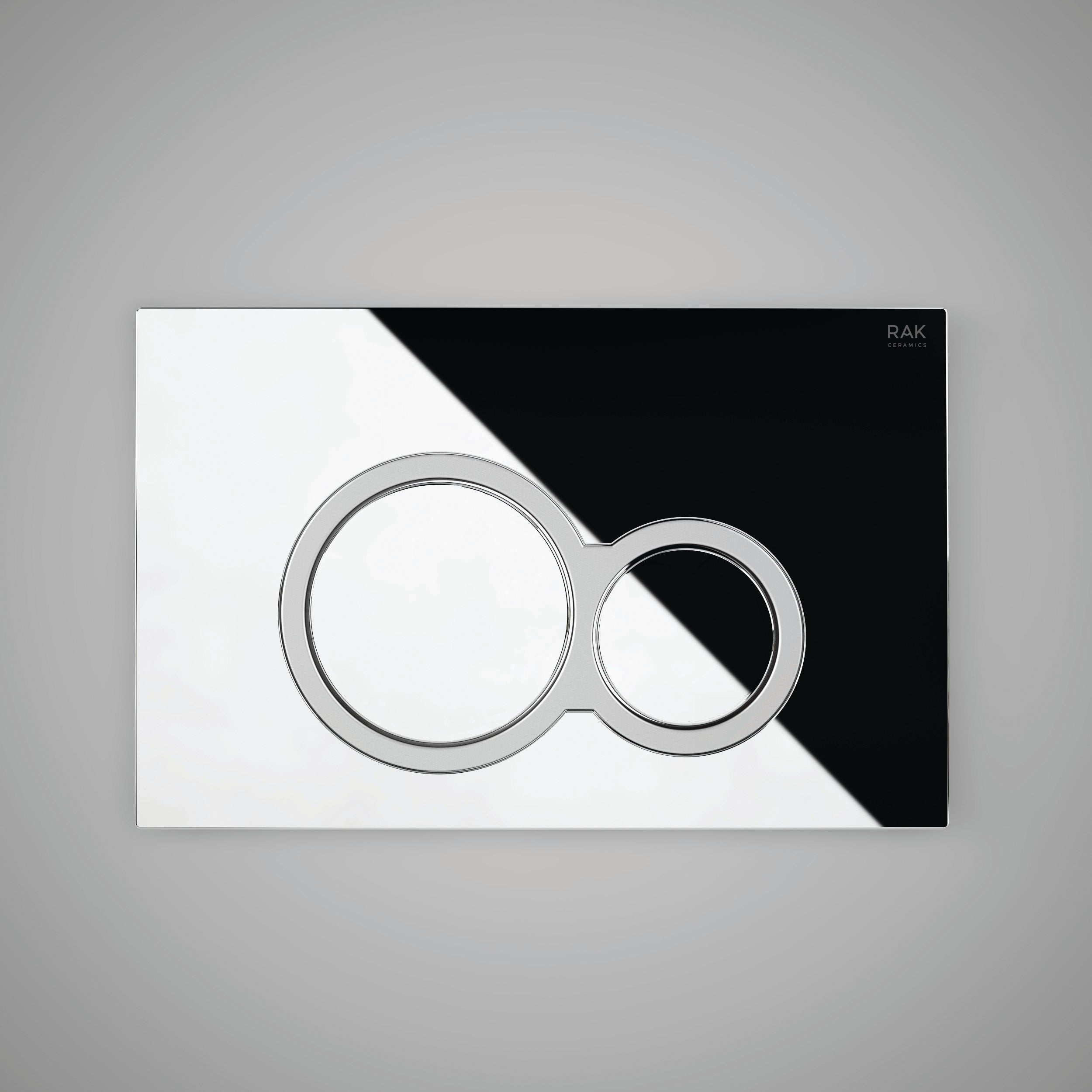 RAK Flush Plate w/Round Push Buttons
