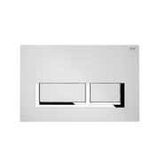 RAK Matt Flush Plate w/Rectangular Push Buttons