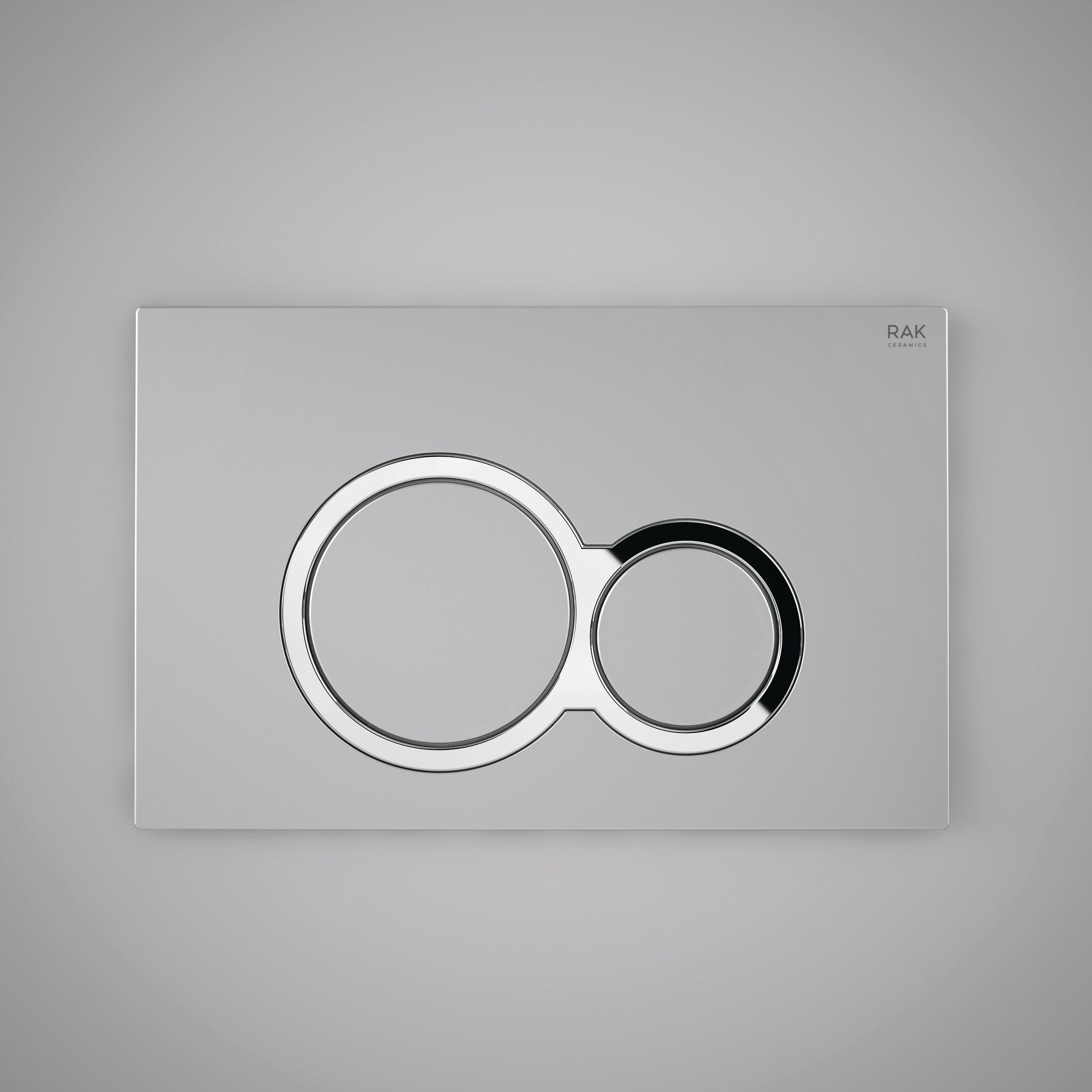 RAK Flush Plate w/Round Push Buttons