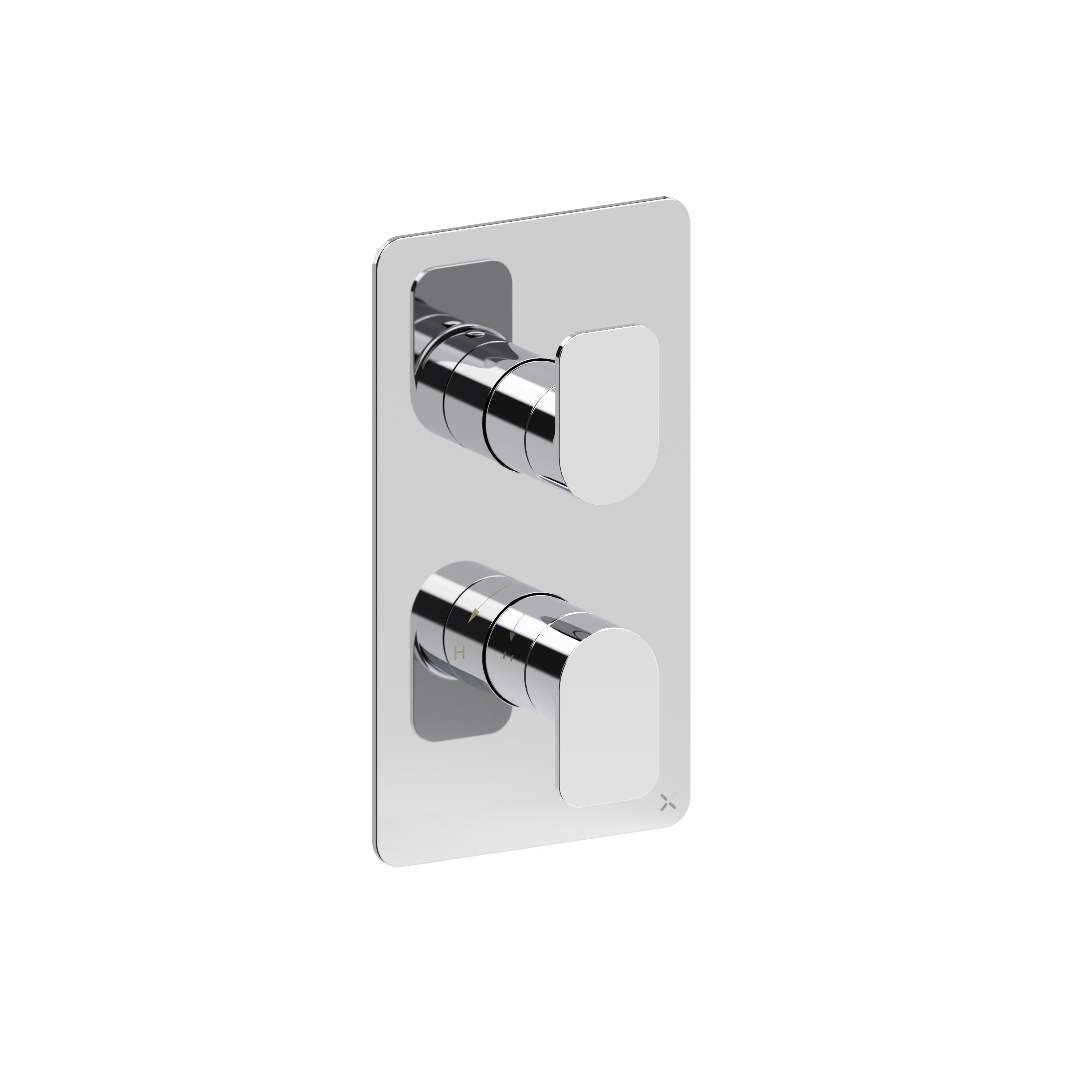 Fuse 1 Outlet 2 Handle Valve & Trimset