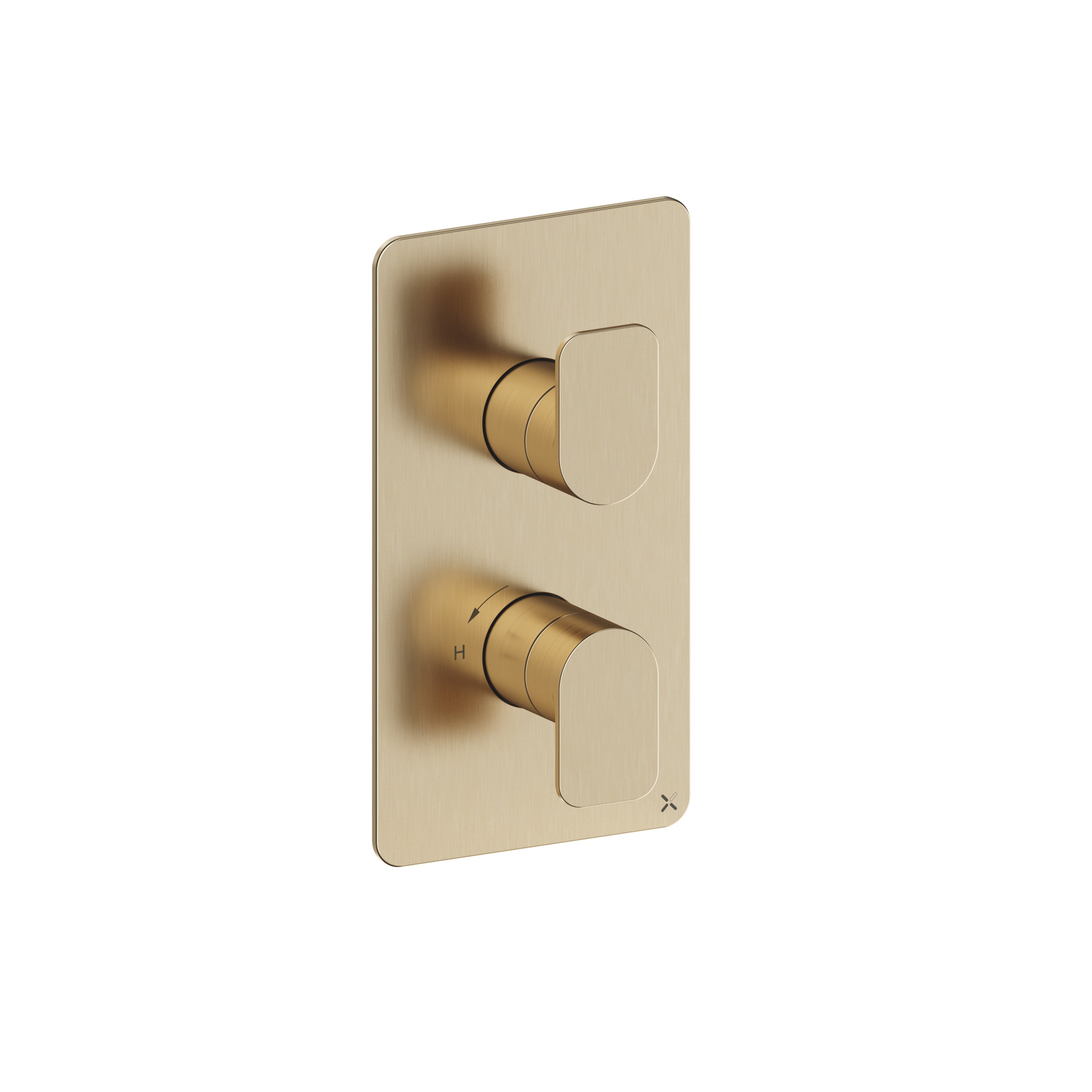 Fuse 1 Outlet 2 Handle Valve & Trimset