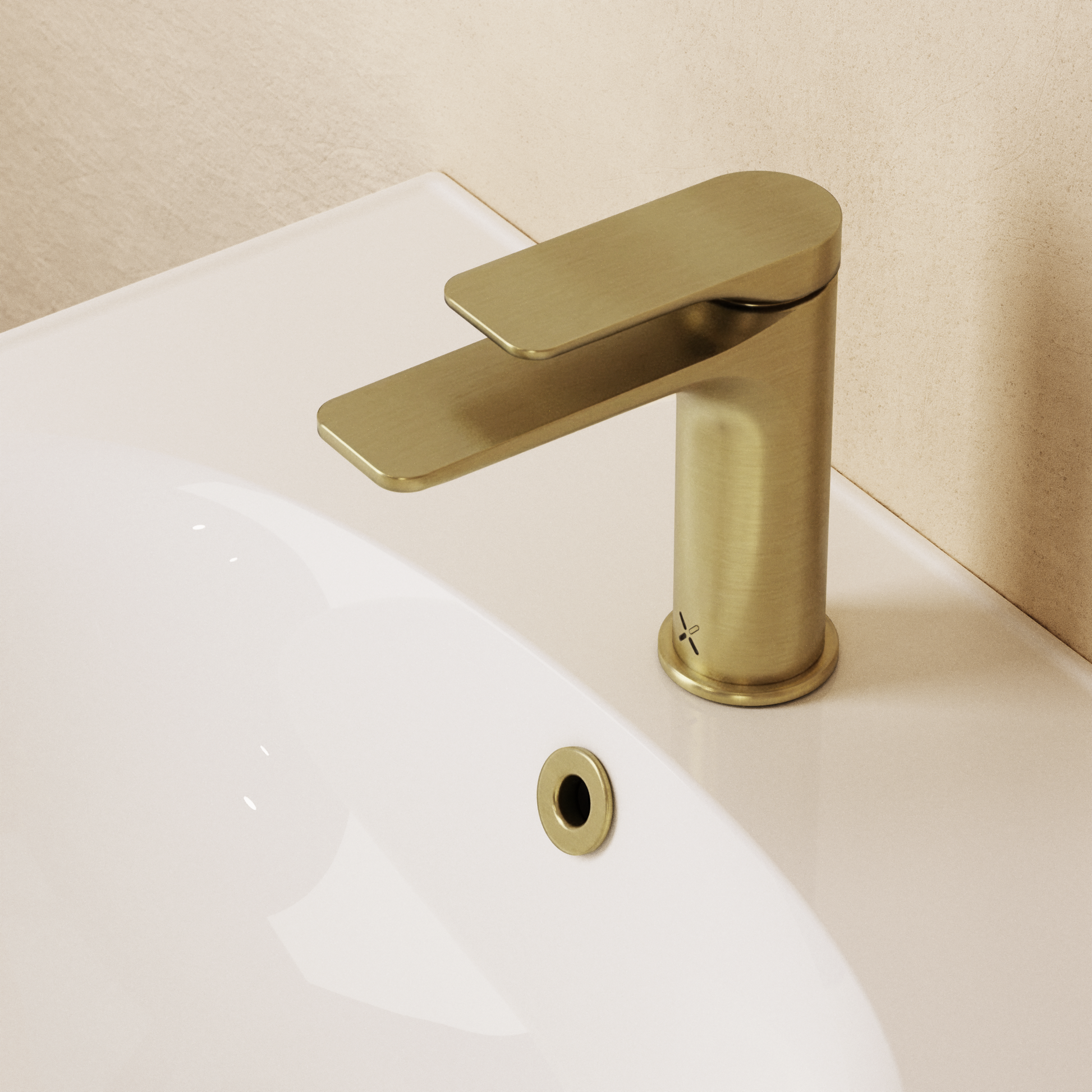 Fuse Basin Monobloc With Clicker Waste