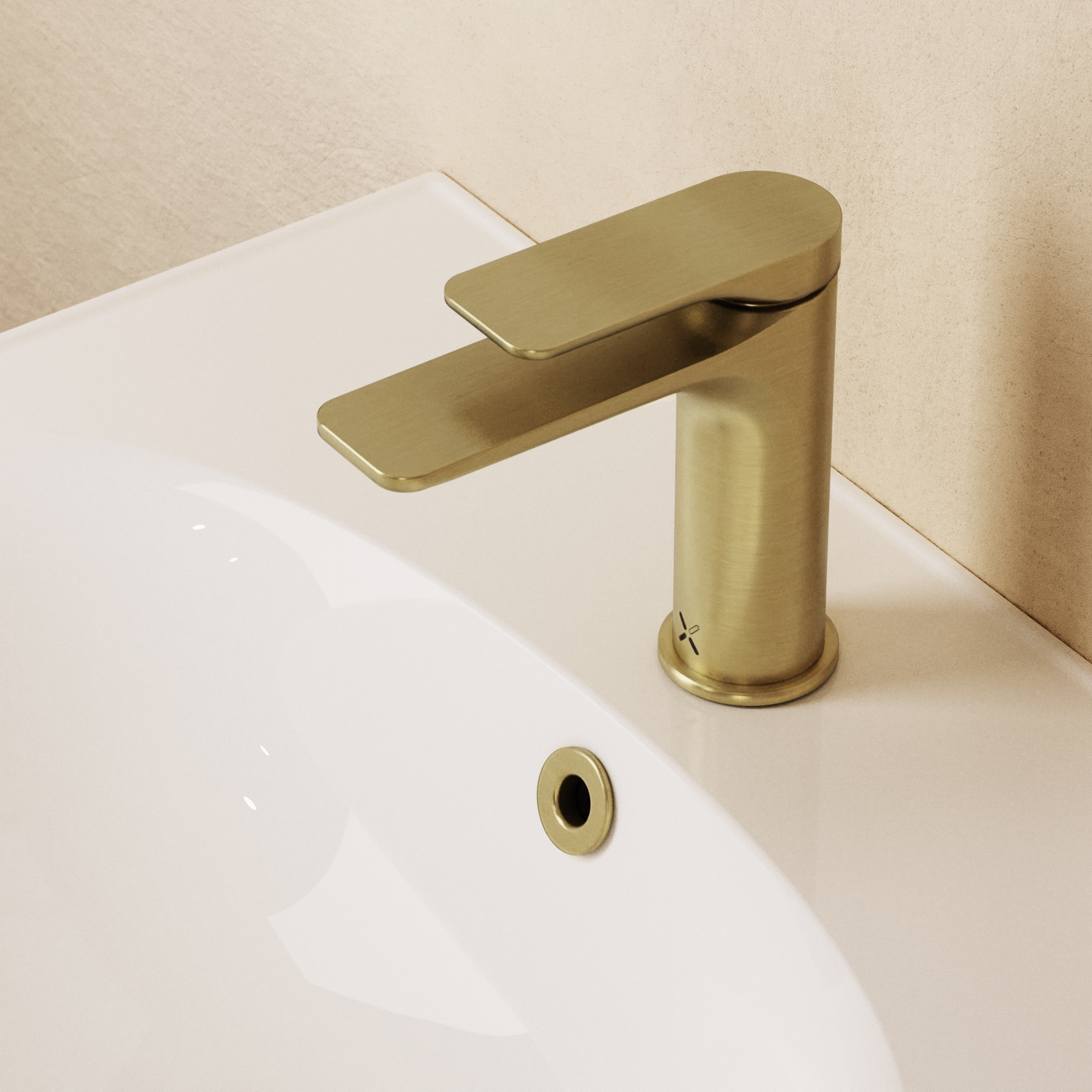 Fuse Basin Monobloc With Clicker Waste