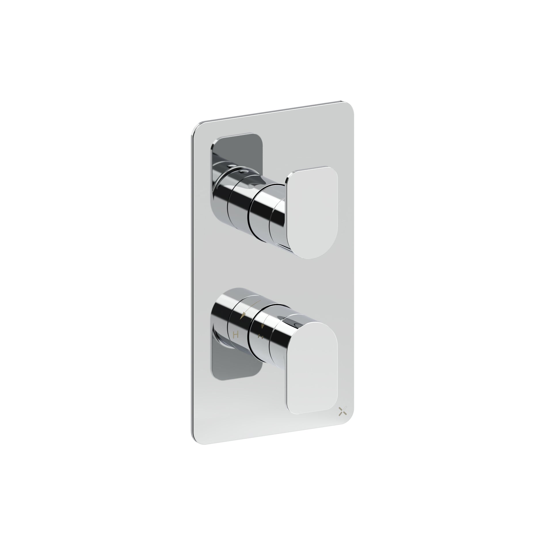 Fuse 2 Outlet 2 Handle Valve & Trimset