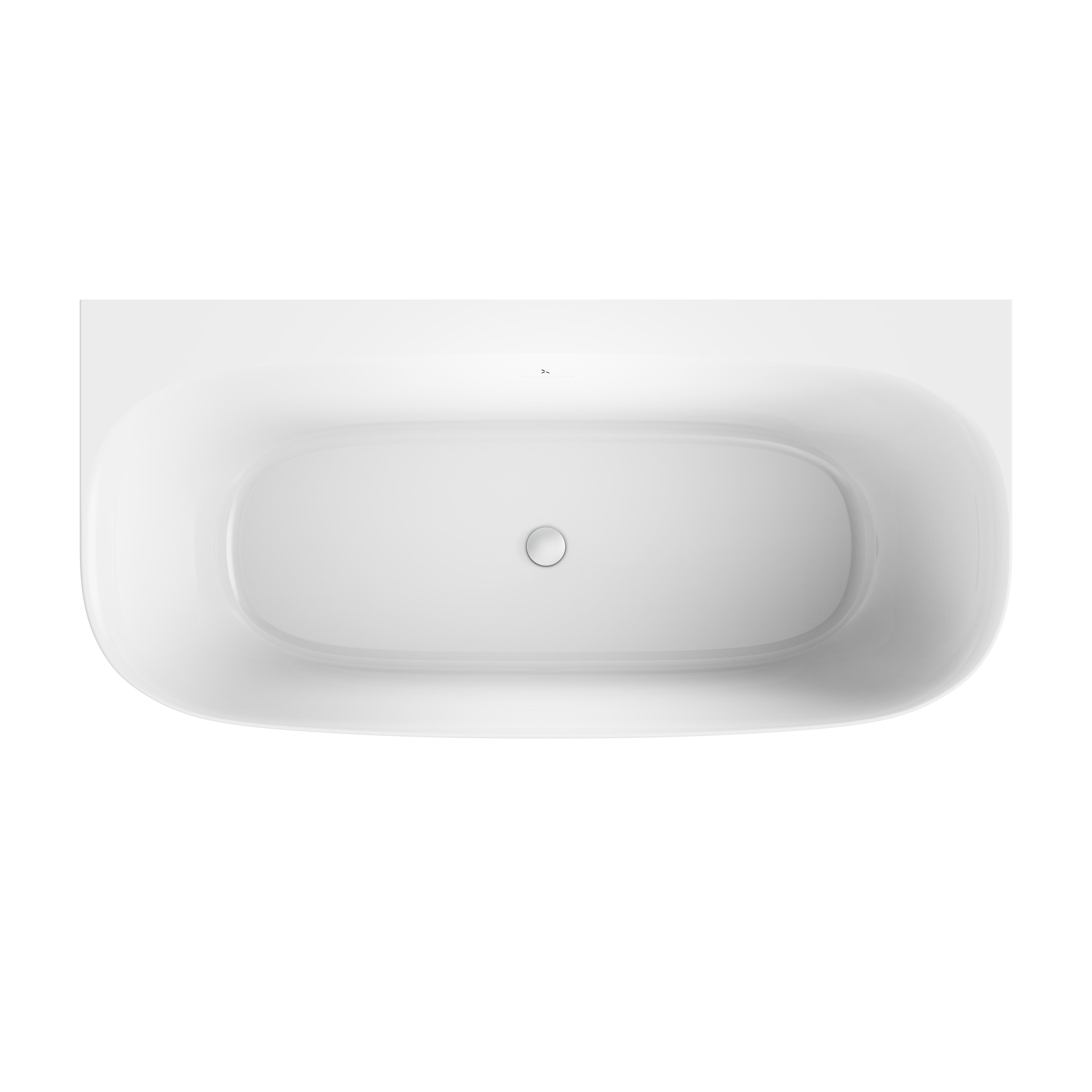 Auriga back to wall bath