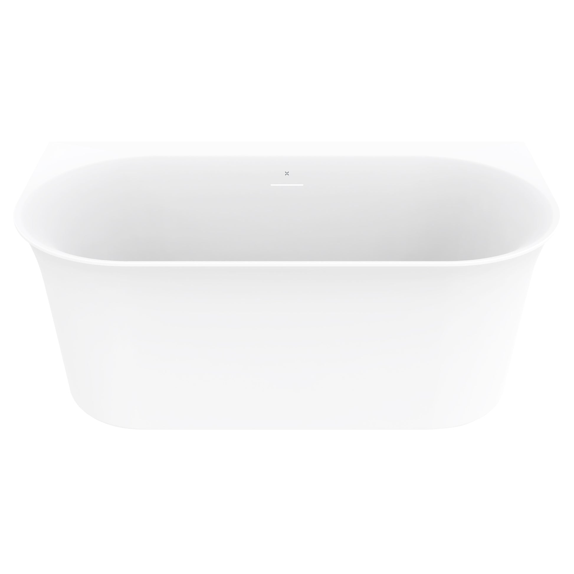 Cursa Back To Wall Bath with Overflow and Waste x 800mm