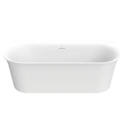 Cursa Back to Wall Bath with Overflow and Waste x 800mm