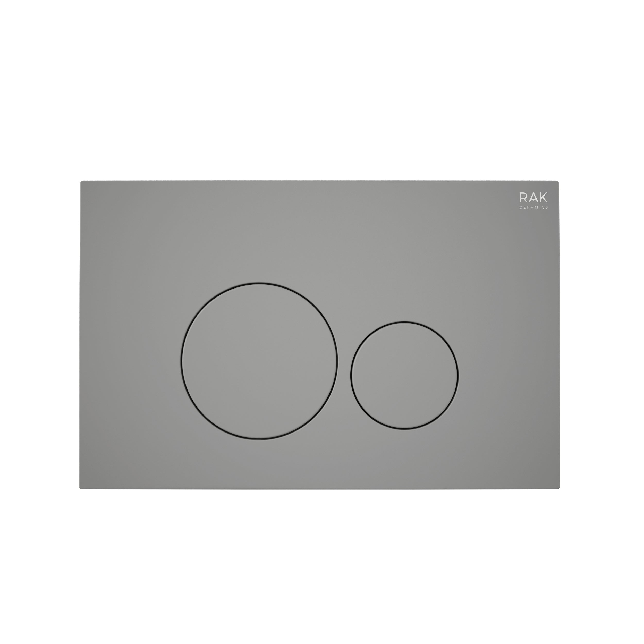 RAK Ecofix Matt Flush Plate with round push