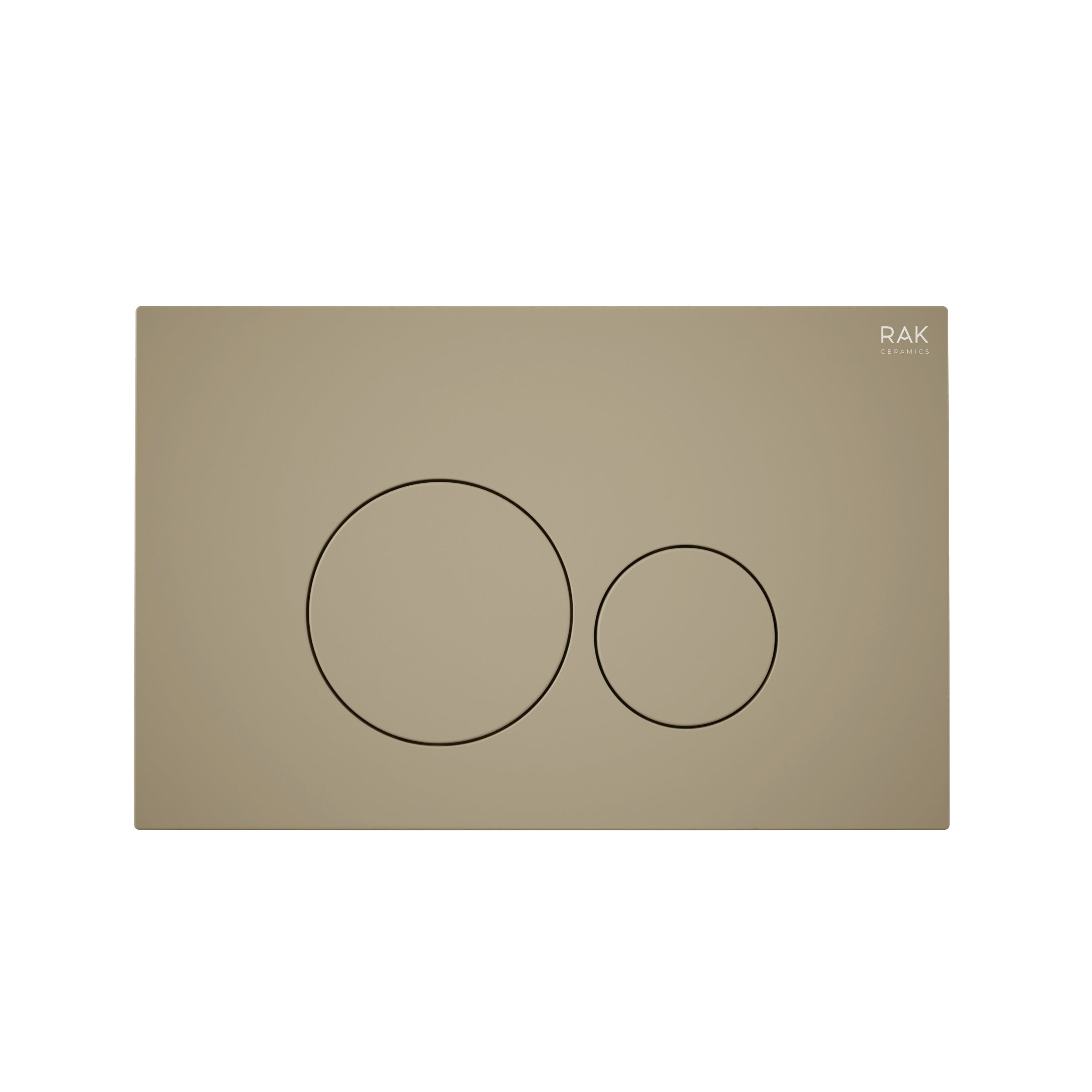 RAK Ecofix Matt Flush Plate with round