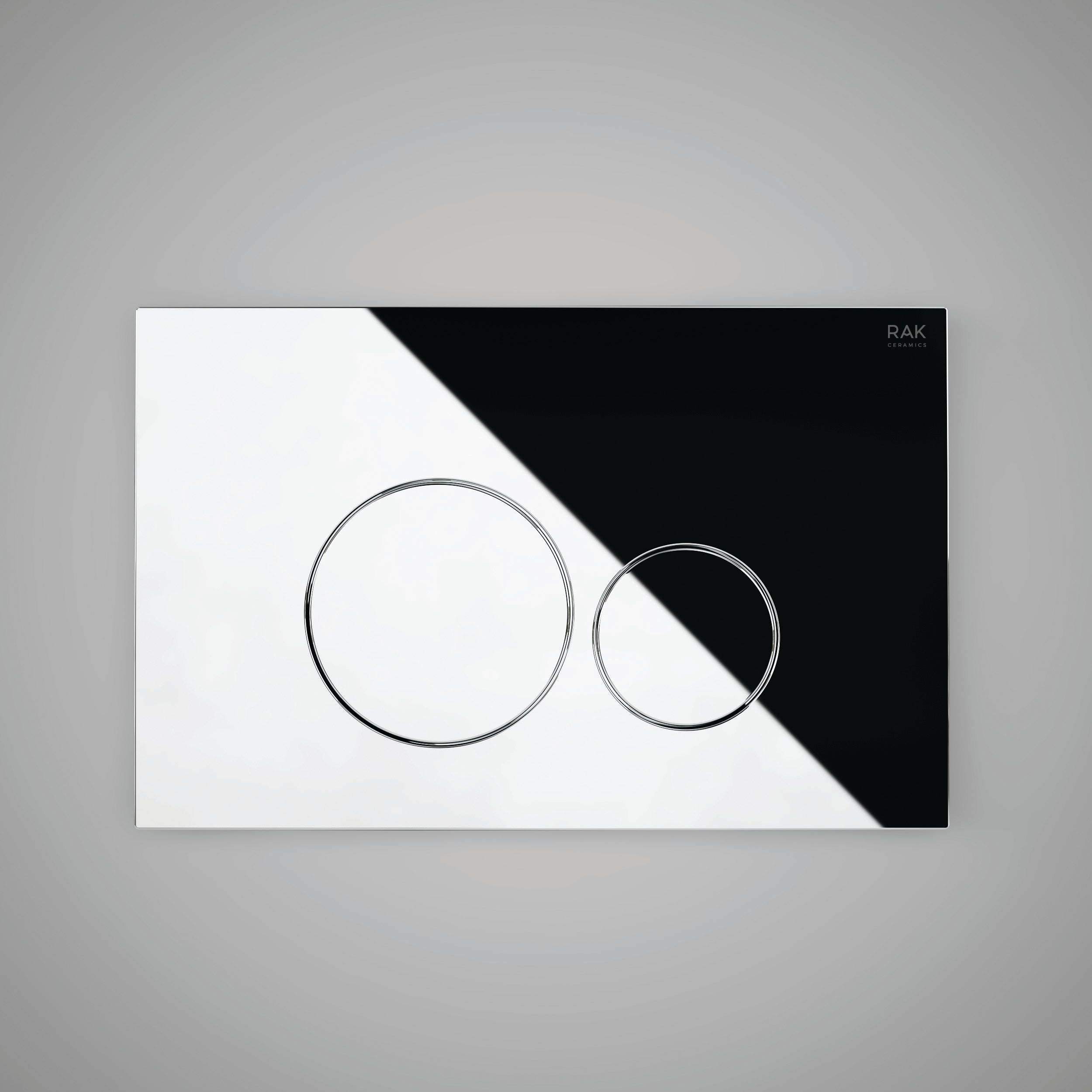 RAK Flush Plate w/Round Push Buttons