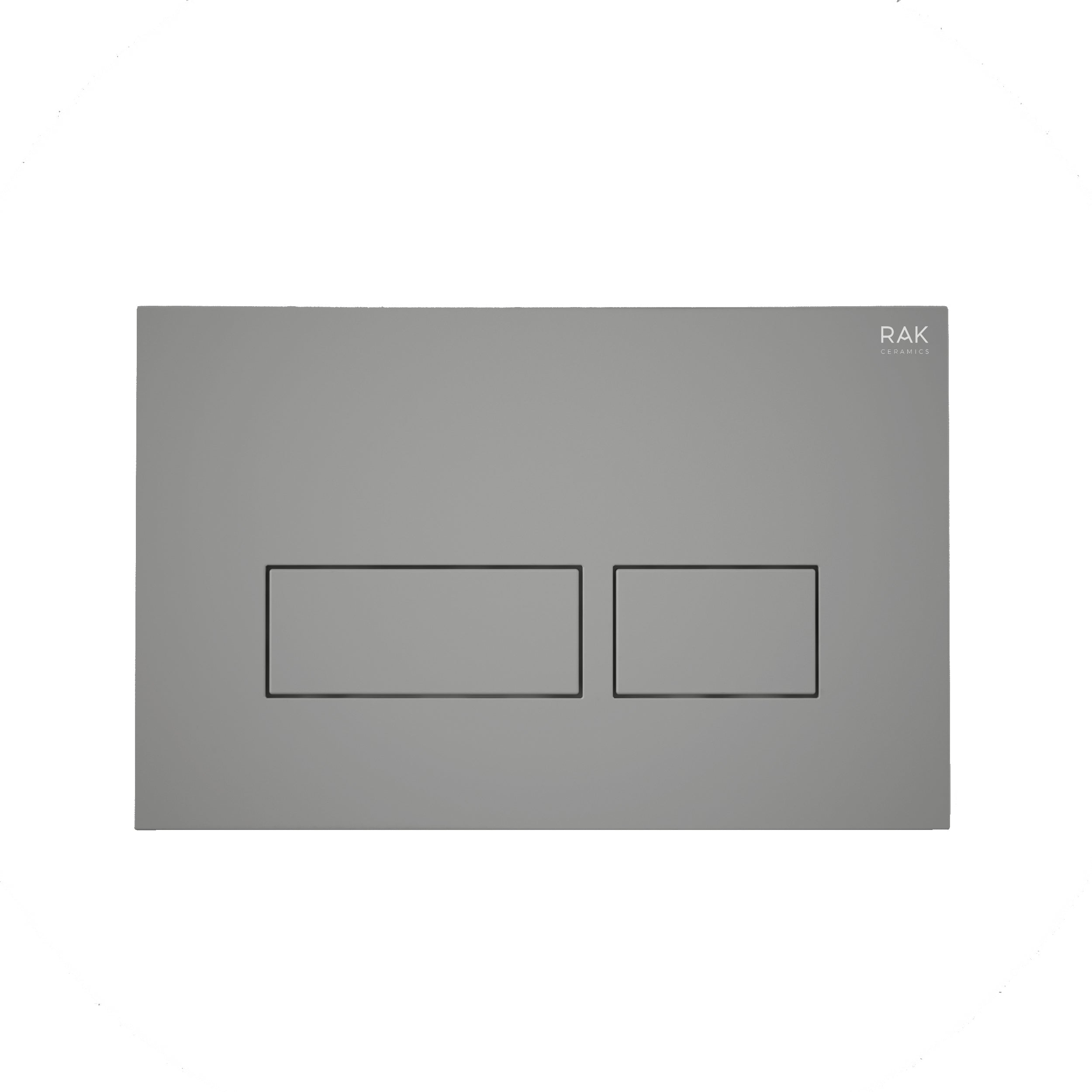 RAK Ecofix Matt Flush Plate with rectangular