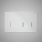 RAK Gloss Flush Plate w/Rectangular Push Buttons