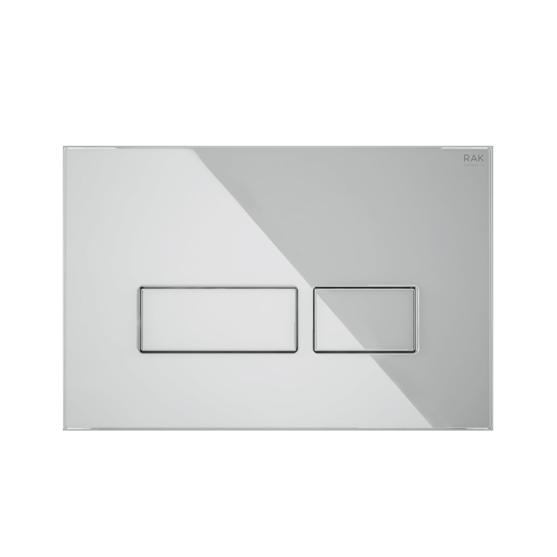 RAK Ecofix Glass Flush Plate with