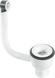 Combined Waste and Overflows for Vanity Basin – Banjo Model