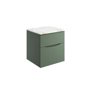Crosswater Limit 500 Single Drawer Unit Warm Stone with Vein Worktop