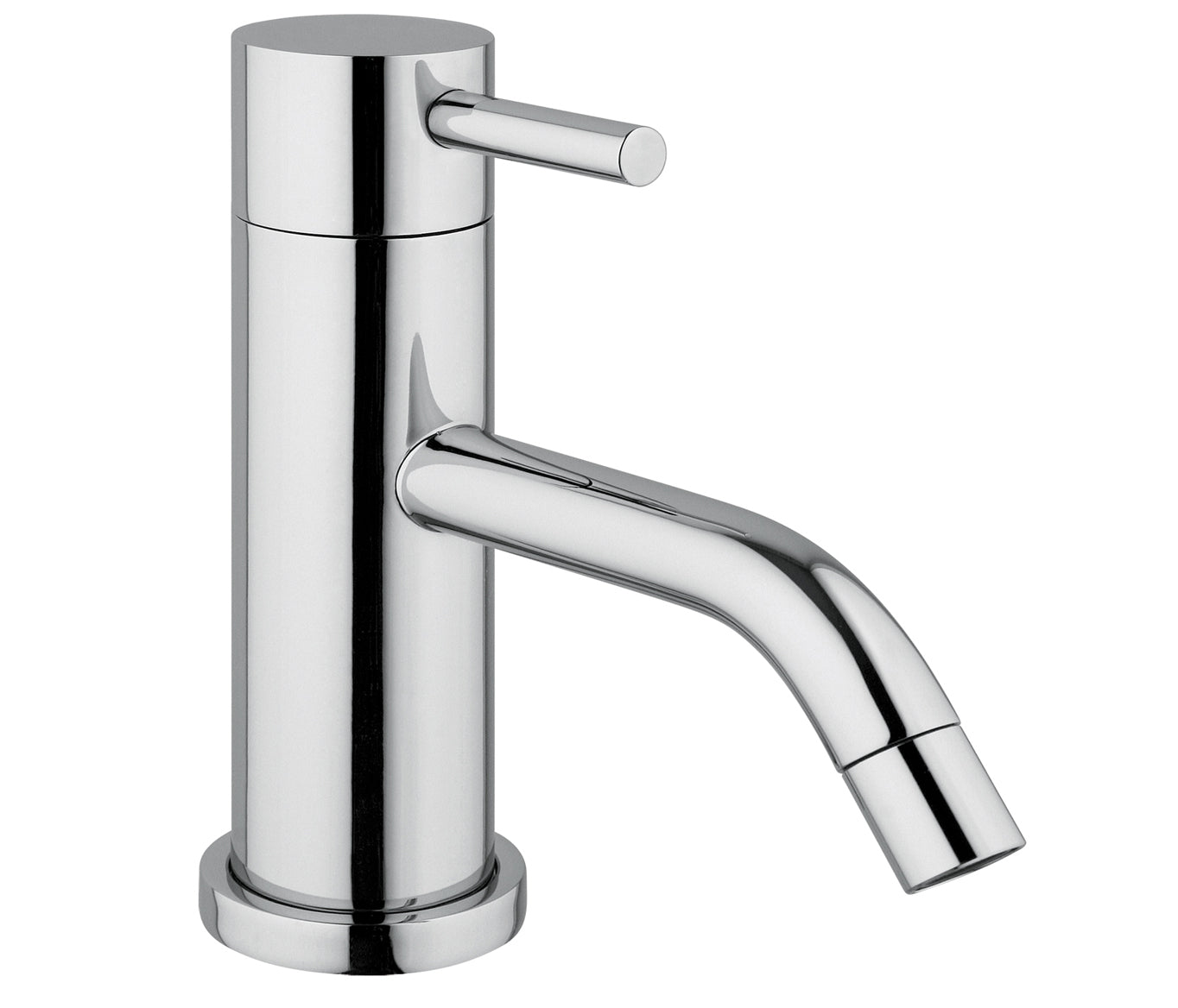 FLORENCE ROUND SINGLE LEVER BASIN
 MIXER WITHOUT POP UP WASTE
