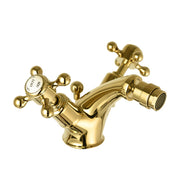 GROSVENOR BIDET MIXER WITH POP UP WASTE, BLACK INDICES