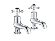 GROSVENOR BATH TAPS, BLACK INDICES