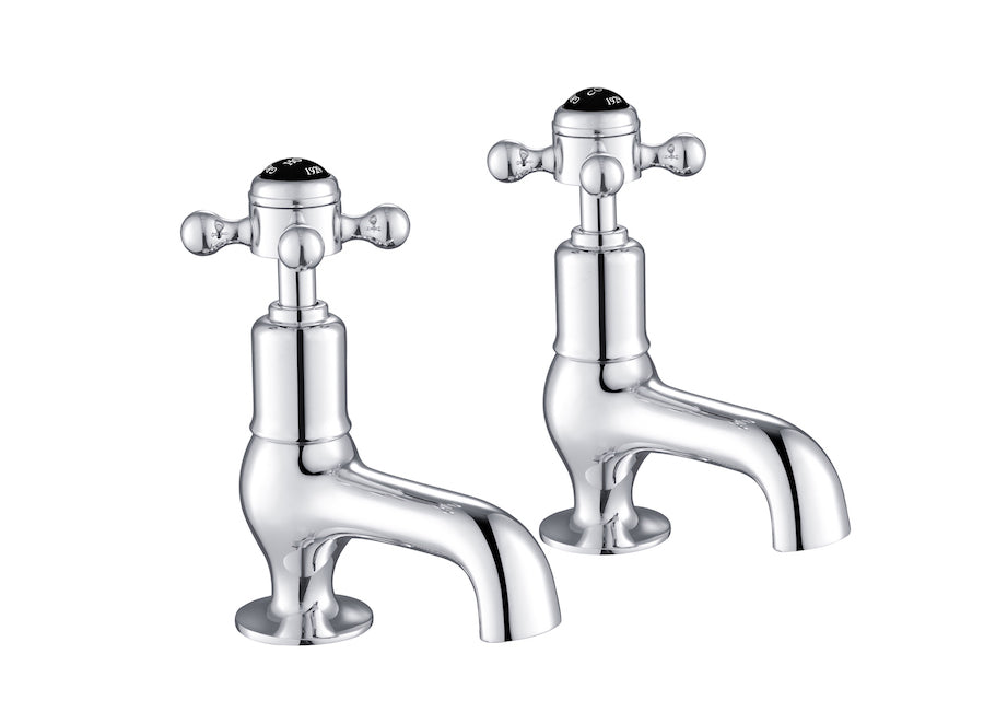 GROSVENOR CLOAKROOM BASIN TAPS, BLACK INDICES