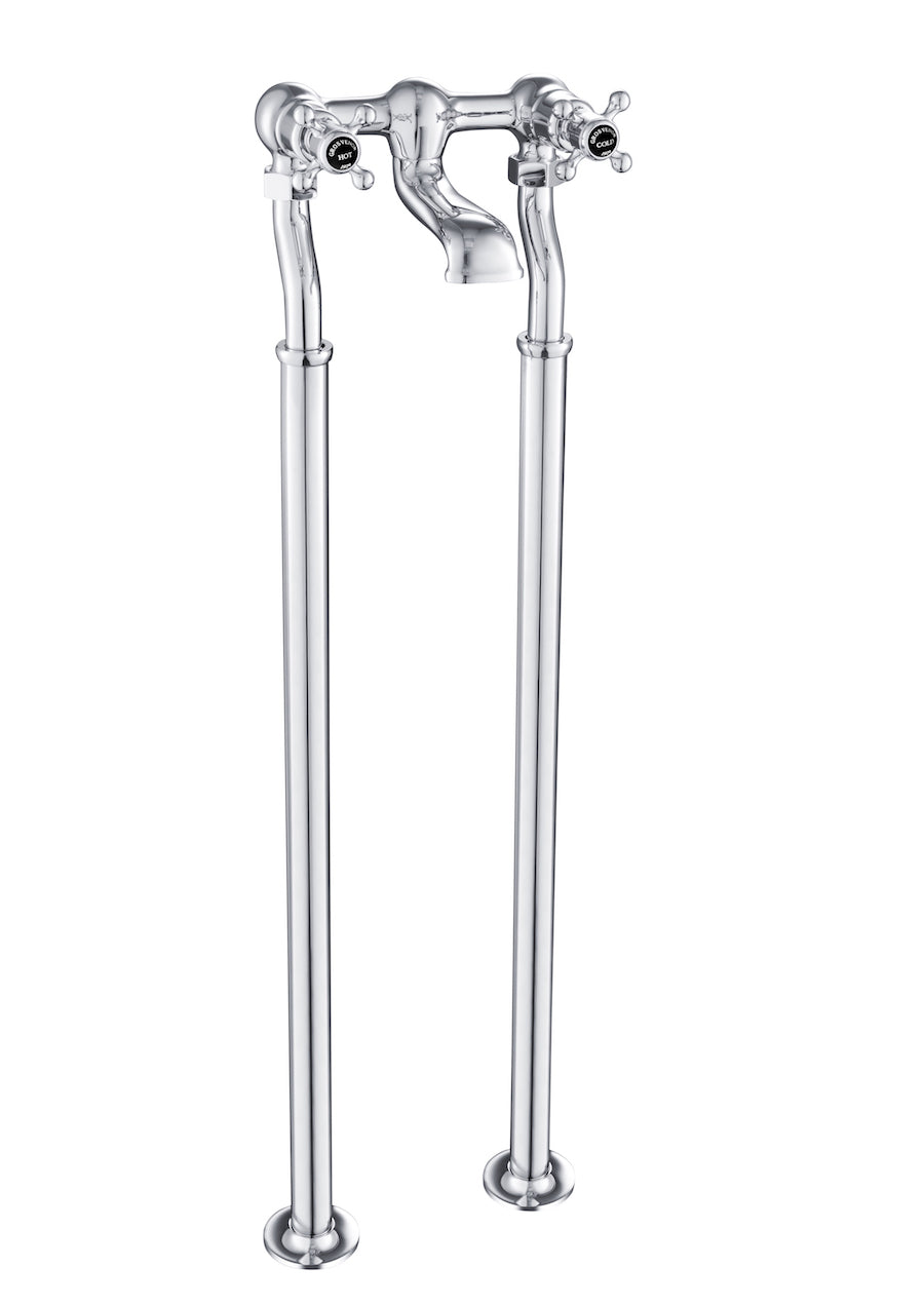 GROSVENOR FREESTANDING BATH FILLER, BLACK INDICES