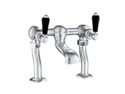 GROSVENOR LEVER DECK MOUNTED BATH FILLER, BLACK INDICES