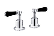 GROSVENOR LEVER PANEL VALVES 3/4, BLACK INDICES