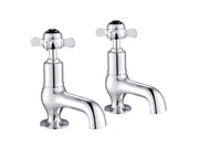 GROSVENOR PINCH CLOAKROOM BASIN TAPS, BLACK INDICES