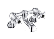 GROSVENOR PINCH BATH FILLER WALL MOUNTED, BLACK INDICES