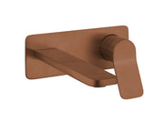 Glide II Basin Set Single Plate Wall Mounted