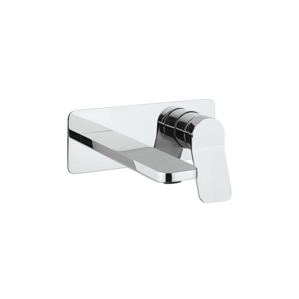 Glide II Basin Set Single Plate Wall Mounted
