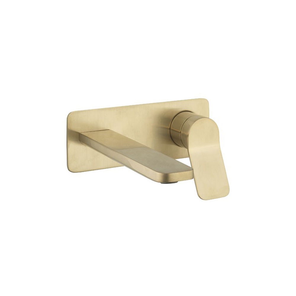 Glide II Basin Set Single Plate Wall Mounted
