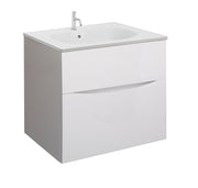 Crosswater Glide II 600 Unit Gloss with Vein Estatuario Worktop