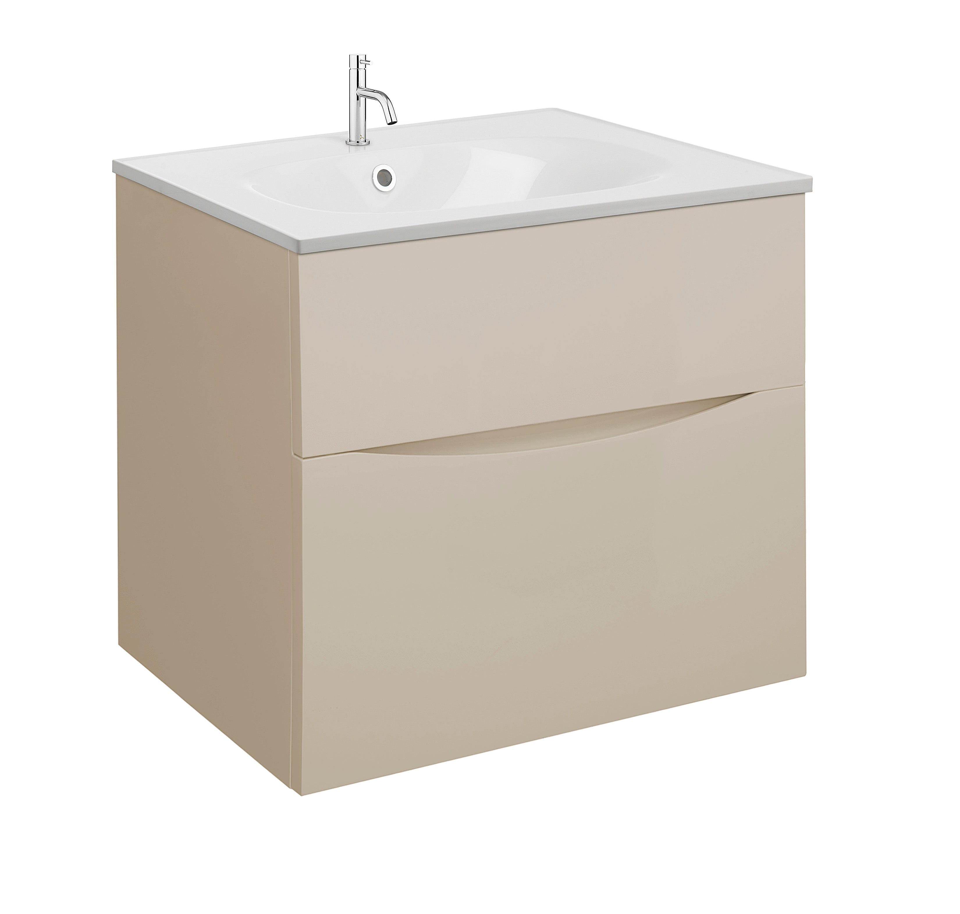 Glide II 2 Drawer Basin Unit 600