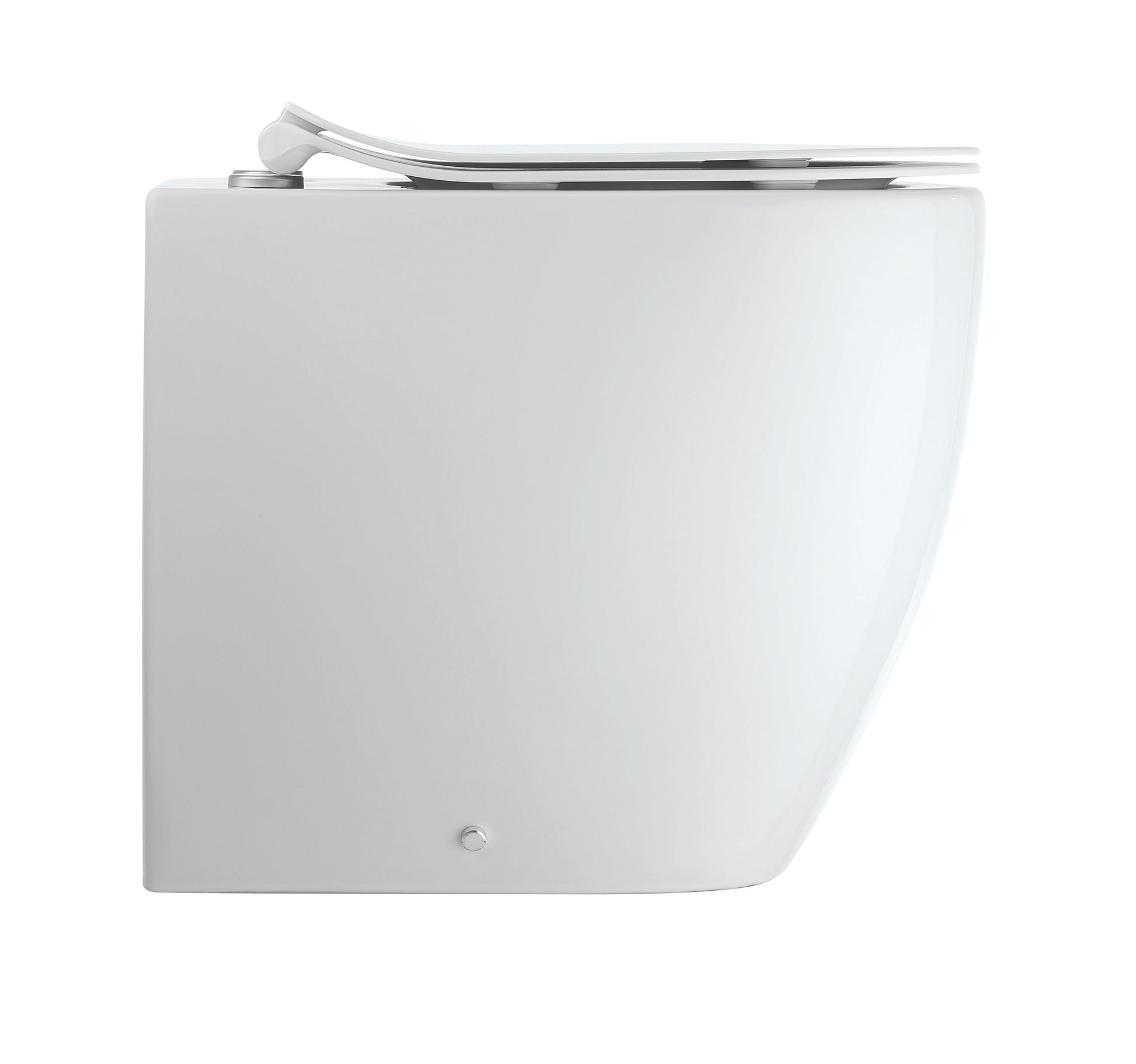 Crosswater Glide II Gloss Back to Wall Rimless Toilet & Soft Close Seat