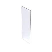 Crosswater Gallery 10 Corner 555 x 955 with T Bracing Bar Polished Stainless