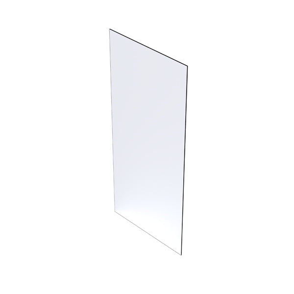 Crosswater Gallery 10 Corner 855 x 255 with Ceiling Bracing Bar Brushed
