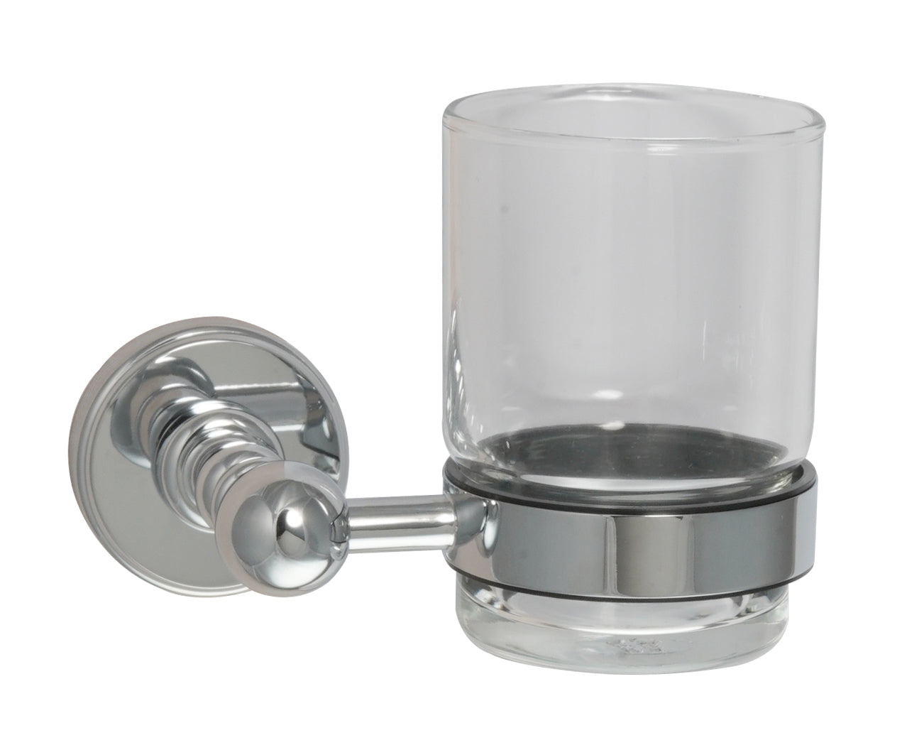 GROSVENOR TUMBLER HOLDER CLEAR GLASS
