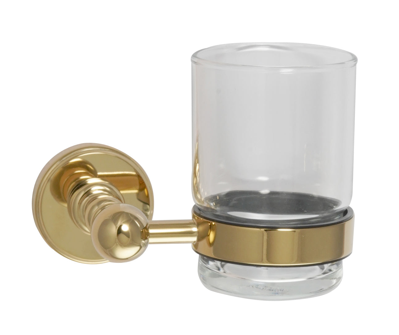 GROSVENOR TUMBLER HOLDER CLEAR GLASS