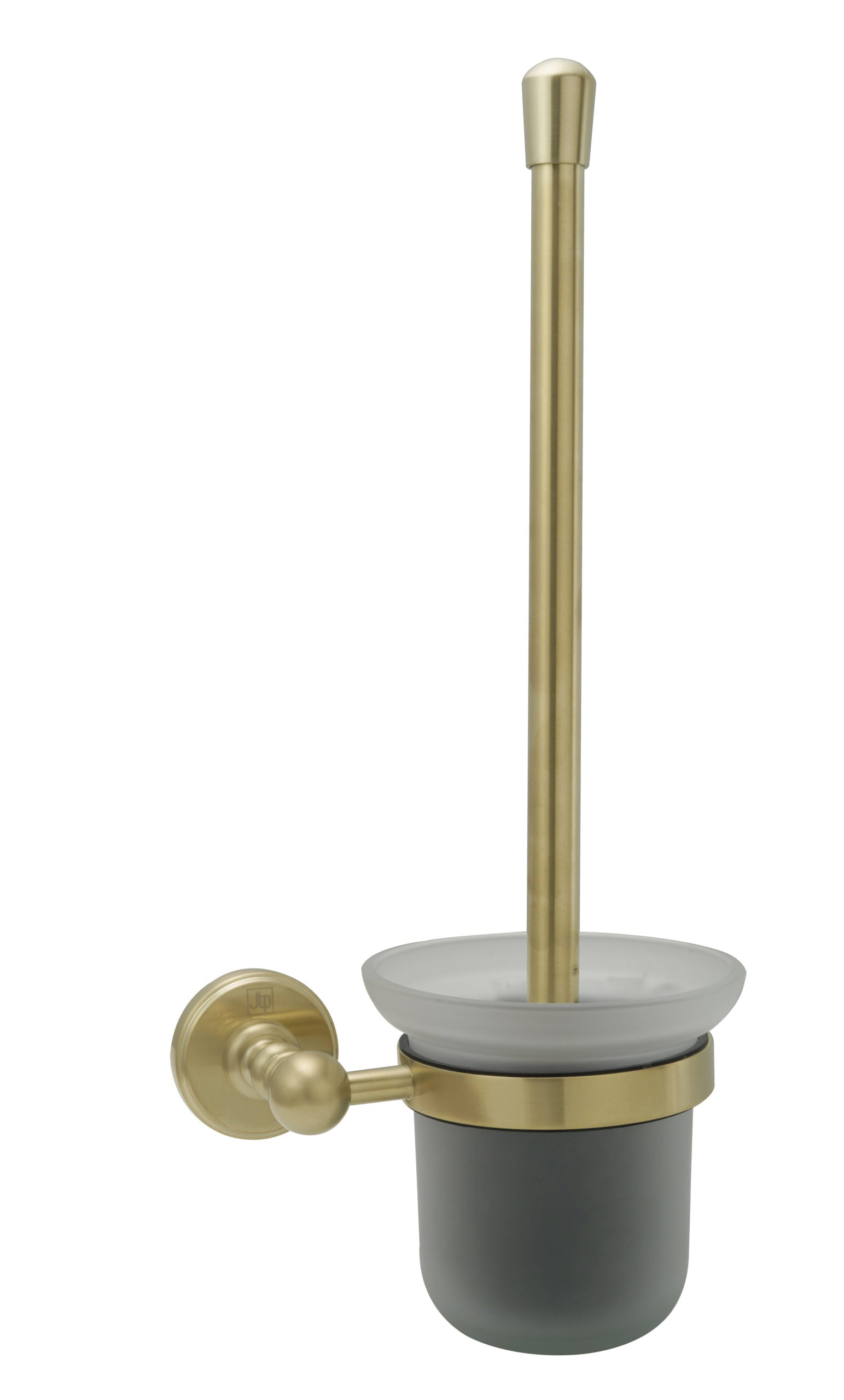 GROSVENOR TOILET BRUSH WALL MOUNTED FROSTED GLASS