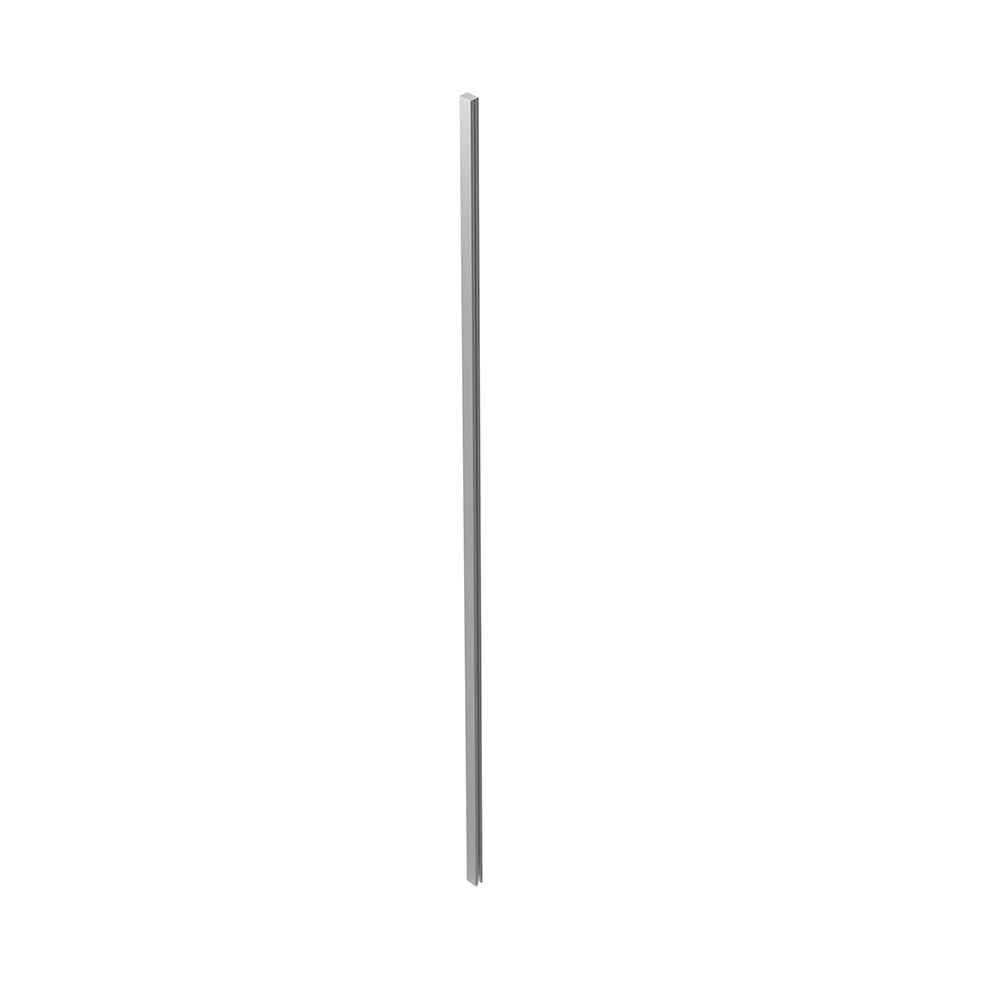 Crosswater Gallery 8 Corner 1055 x 255 with Ceiling Bracing Bar Brushed