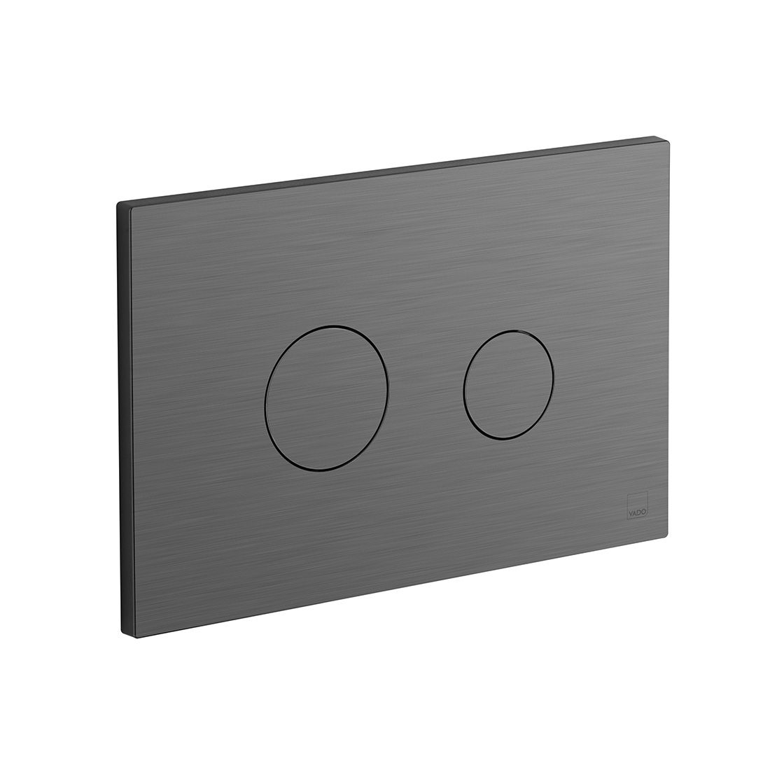 Round Button Flush Plate