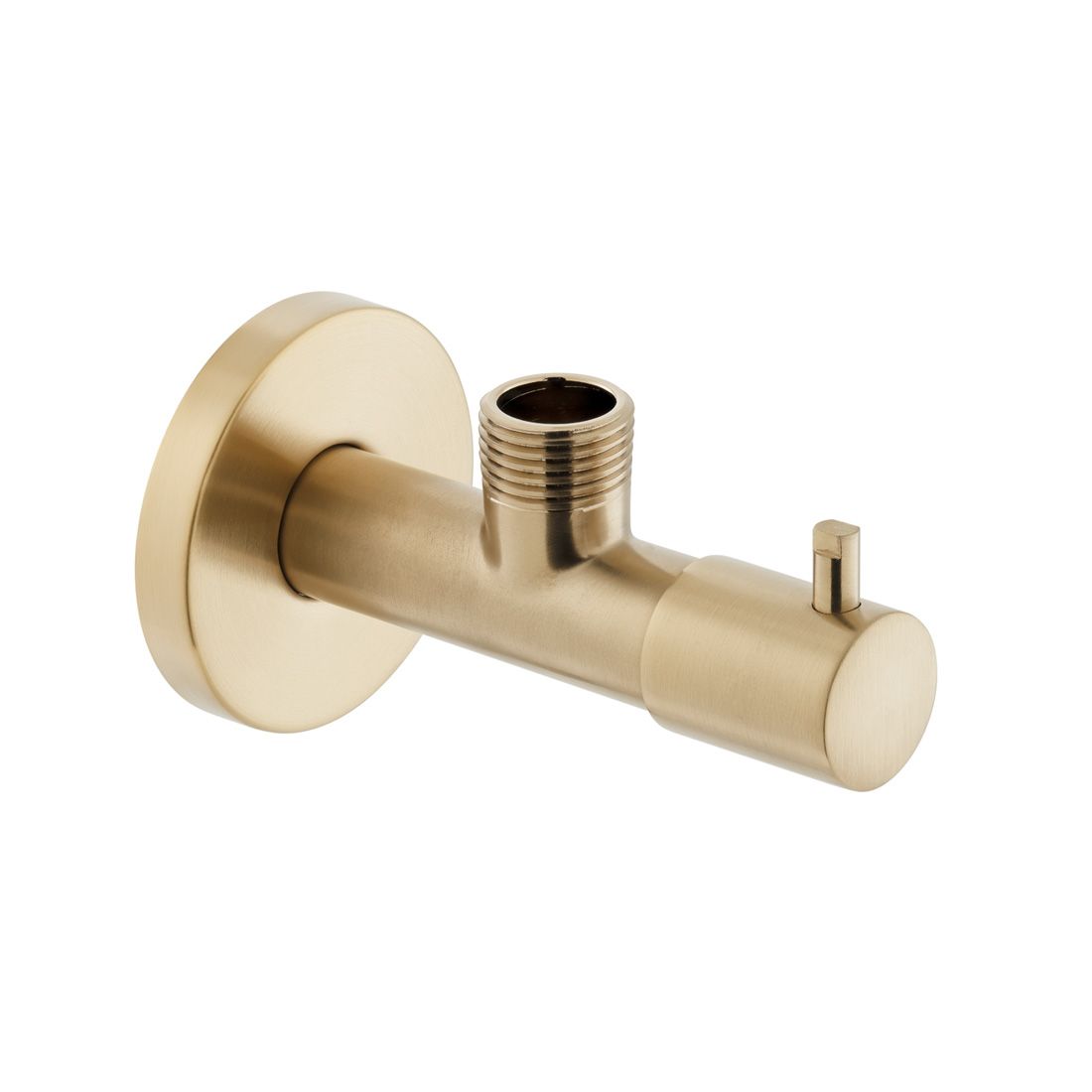 Quarter Turn Angle Valve including Integrated Filter 1/2" x 1/2"