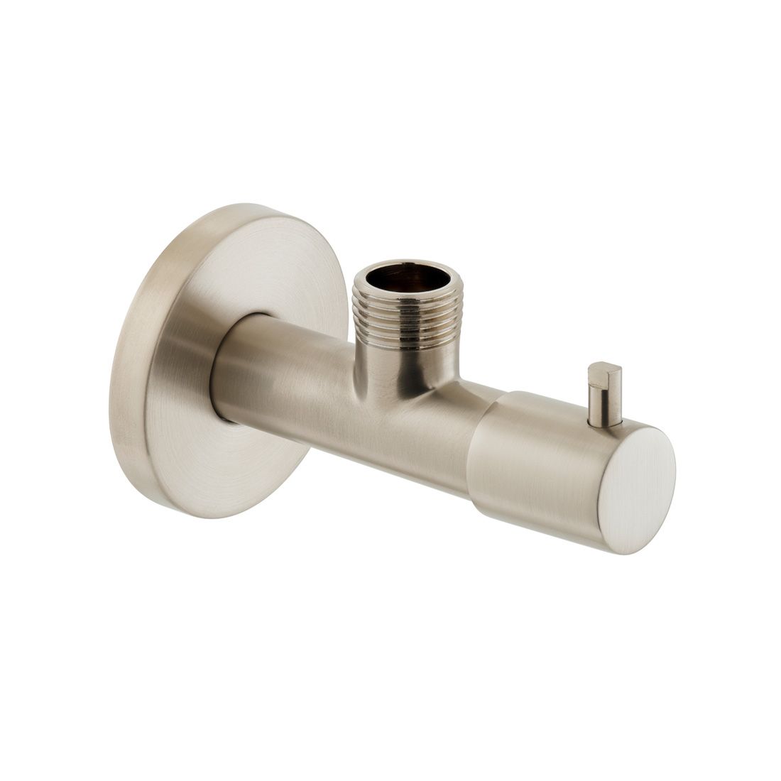 Quarter Turn Angle Valve including Integrated Filter 1/2" x 1/2"