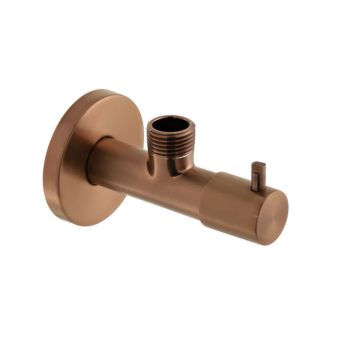 Quarter Turn Angle Valve including Integrated Filter 1/2" x 1/2"