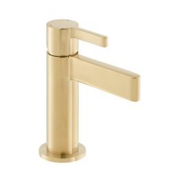 Edit Mini Mono Basin Mixer Brushed Gold