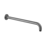 Easy Fit Round Shower Arm Brushed Gunmetal